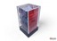 Gemini Black-Starlight/red 16mm d6 Dice Block (12 dice) - CHX26658